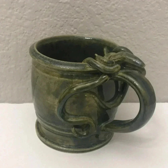Other - Monroe Green Vines Mug Pottery